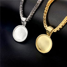 Load image into Gallery viewer, .925 Sterling Silver With Moissanite VVS Memory Photo Pendant