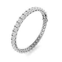 Load image into Gallery viewer, .925 Sterling Silver Tennis Bracelet (5MM)