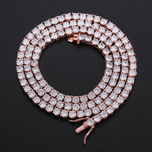 Load image into Gallery viewer, CZ Tennis Chain – Rose Gold
