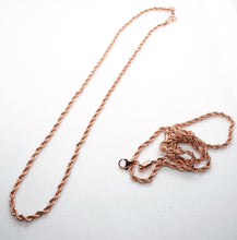 Load image into Gallery viewer, ROSE GOLD ROPE CHAIN (3MM) - Shop Radiant Ice
