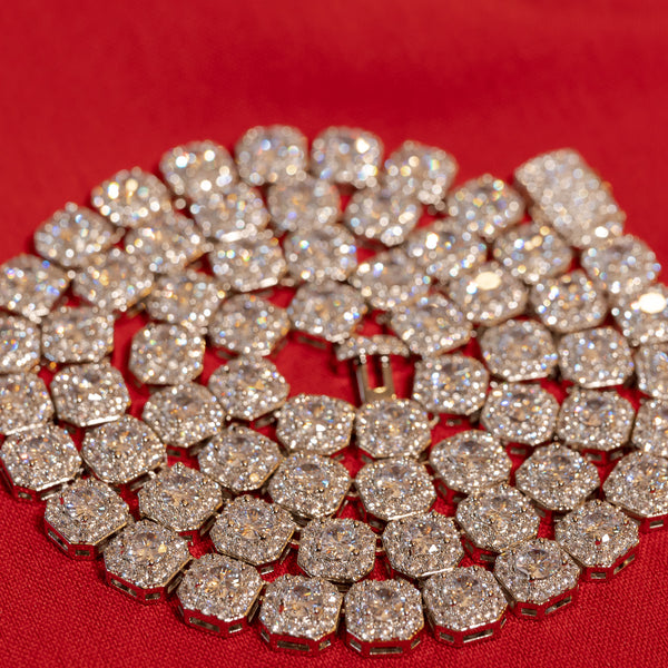 Cluster Tennis Chain – 9mm