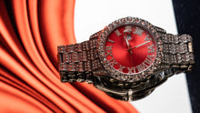 Load image into Gallery viewer, Iced Roman Dial Watch - Gold Plated
