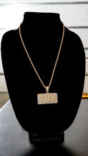 Load image into Gallery viewer, DIAMOND PAVE GOLD WHITE GOLD CREDIT CARD PENDANT FLOODED - Shop Radiant Ice
