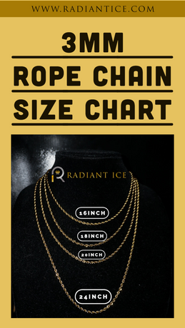 GOLD ROPE CHAIN (3MM)