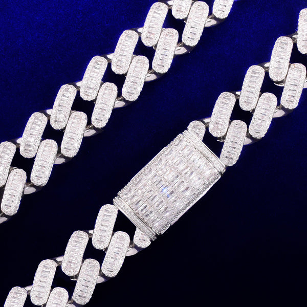 BAGUETTE CUBAN CHAIN (20MM)