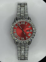 Load image into Gallery viewer, Iced Roman Dial Watch - Gold Plated
