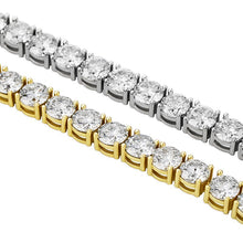 Load image into Gallery viewer, Moissanite Tennis Chain or Bracelet In 925 Sterling Silver 3mm
