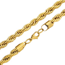 Load image into Gallery viewer, 3MM Rope Chain – Gold

